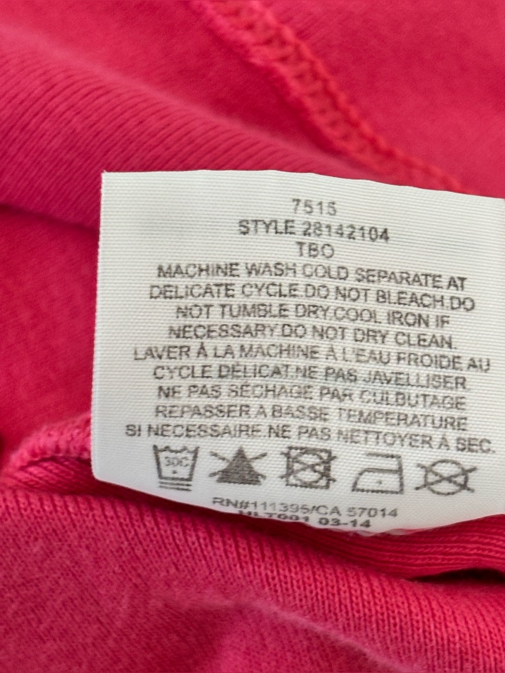 Tory Burch Hot Pink Long-Sleeve Polo Top - Picture 11 of 12